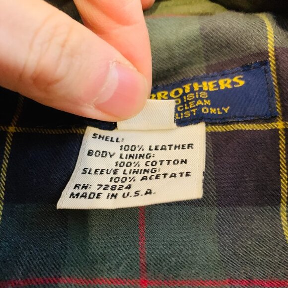 Brooks Brothers Men's Suede Leather Hunting Field Shooting Jacket Car Coat - Picture 11 of 16